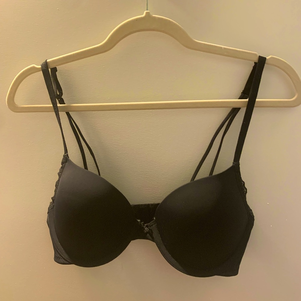 Black Aerie Demi Bra Size 32D